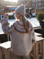 Beige Oversized Ski Knitted Sweater