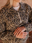 Leopard Denim Jacket